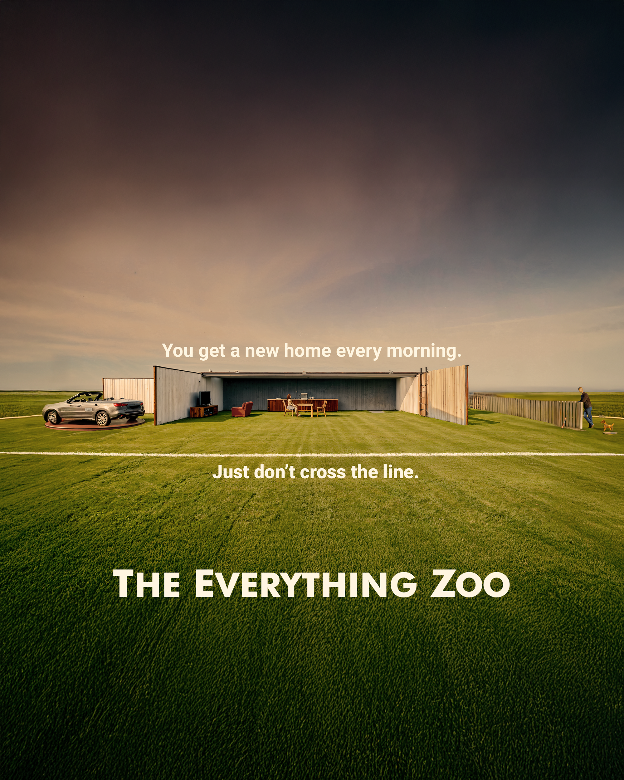 The Everything Zoo - You get a new home every morning. Just don't cross the line.